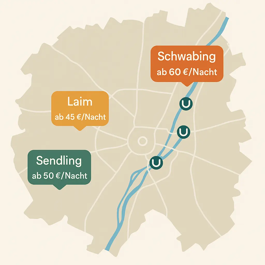 Pensionen Karte München