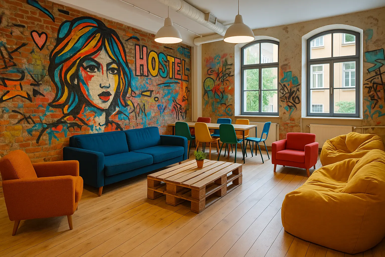 🌆 Hostels in Berlin – Gemeinschaft, Freiheit, Abenteuer