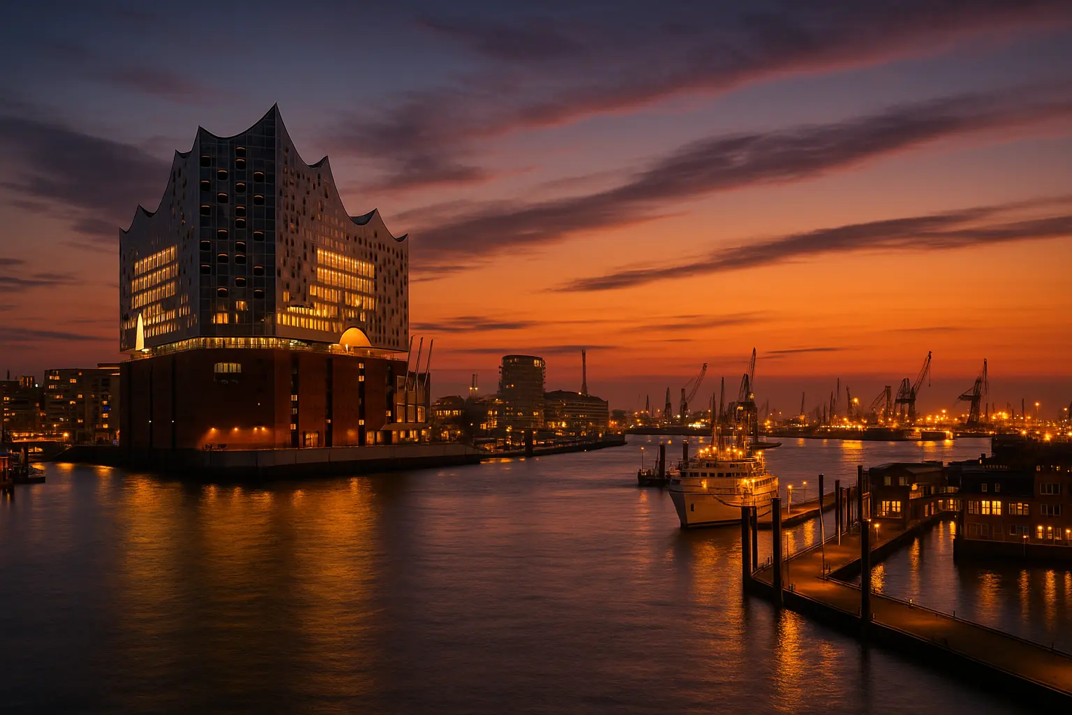 Hamburg erleben – Hafenromantik pur