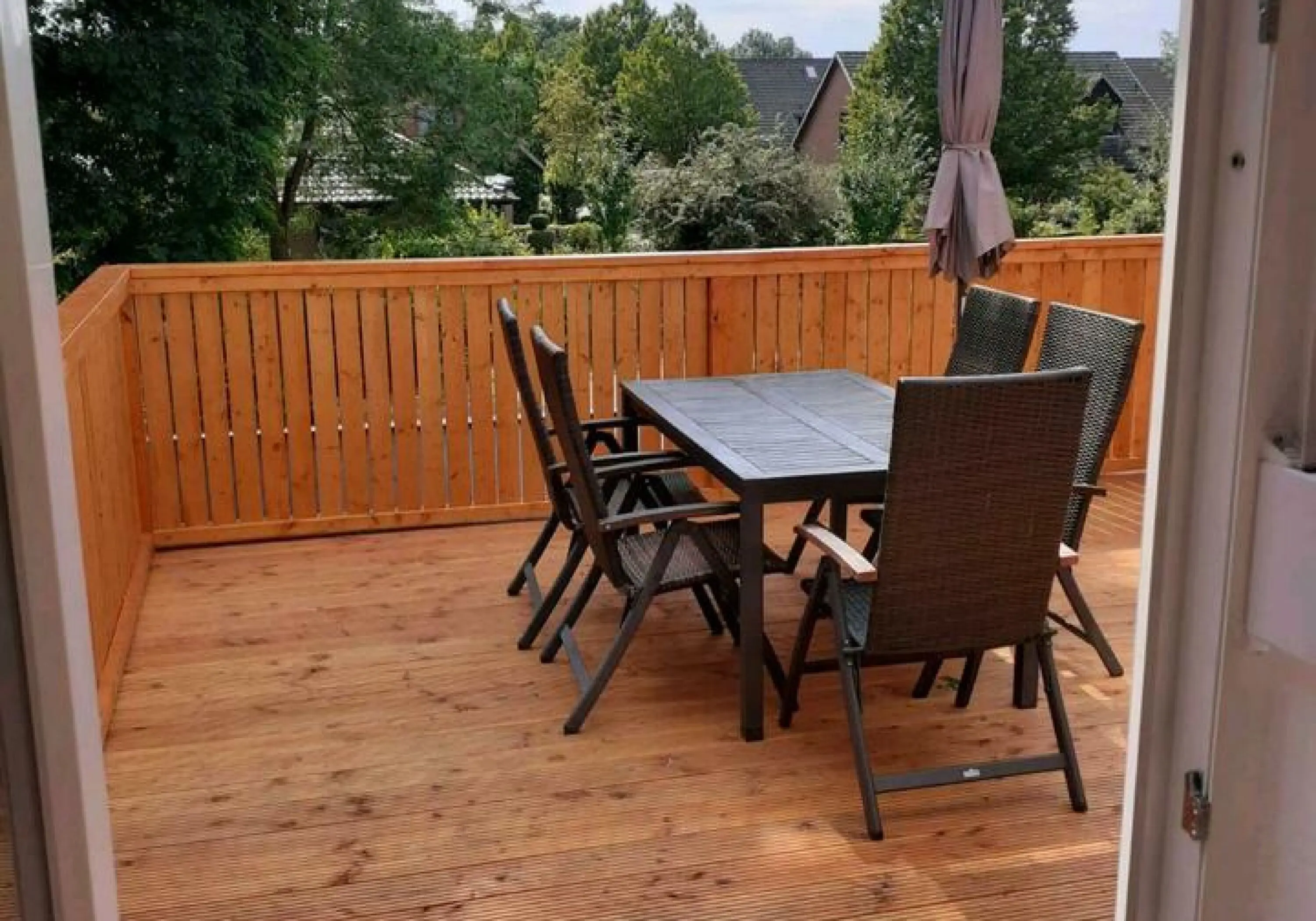 bis 6 Pers., gr. Balkon, Wohnzimmer, Küche, 3 Schlafzimmer - neue Boxspringbetten - Immobilienfoto 1