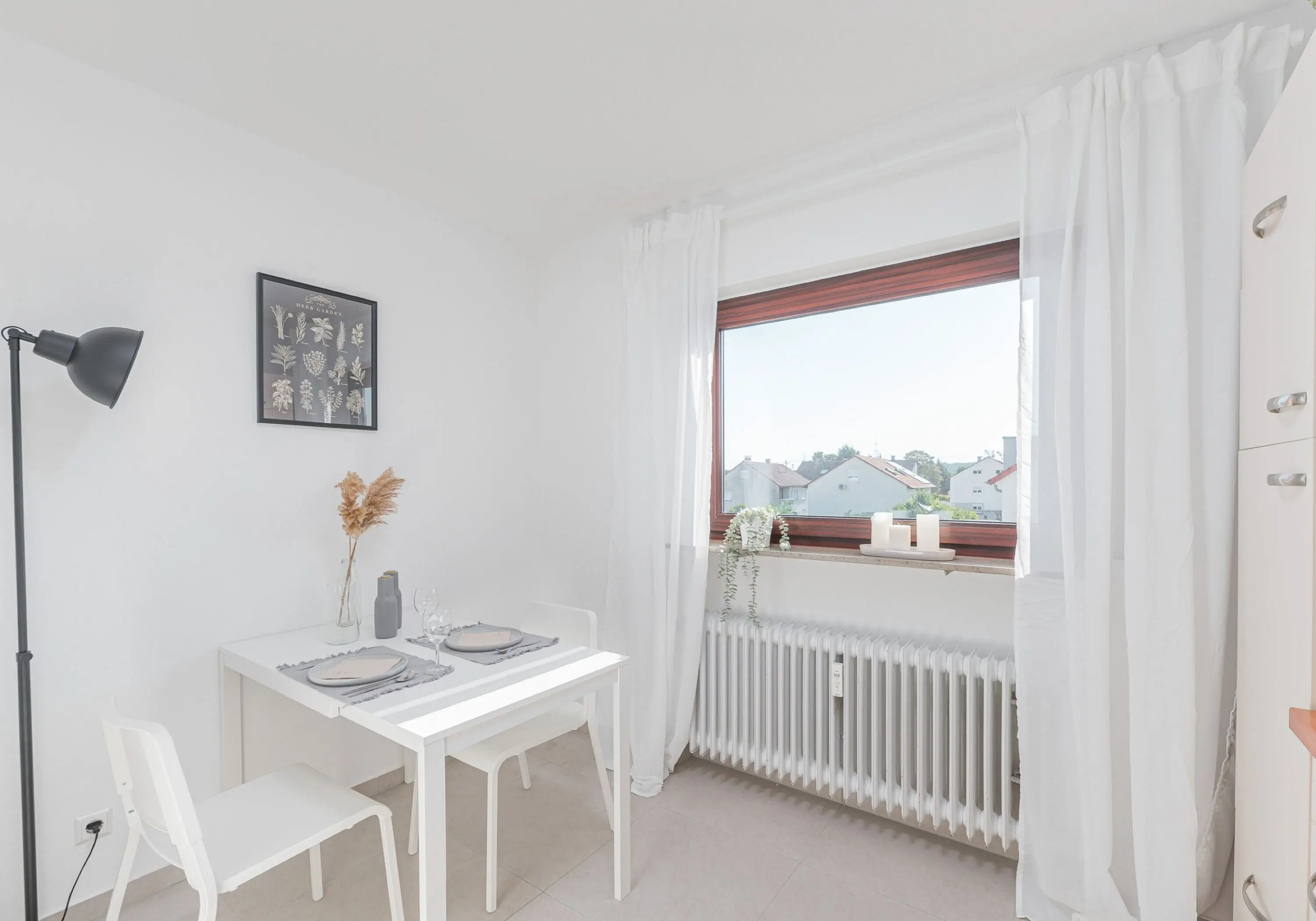Fewo mit Bad, Küche, WLAN, Waschmaschine, Balkon, TV - Immobilienfoto 5